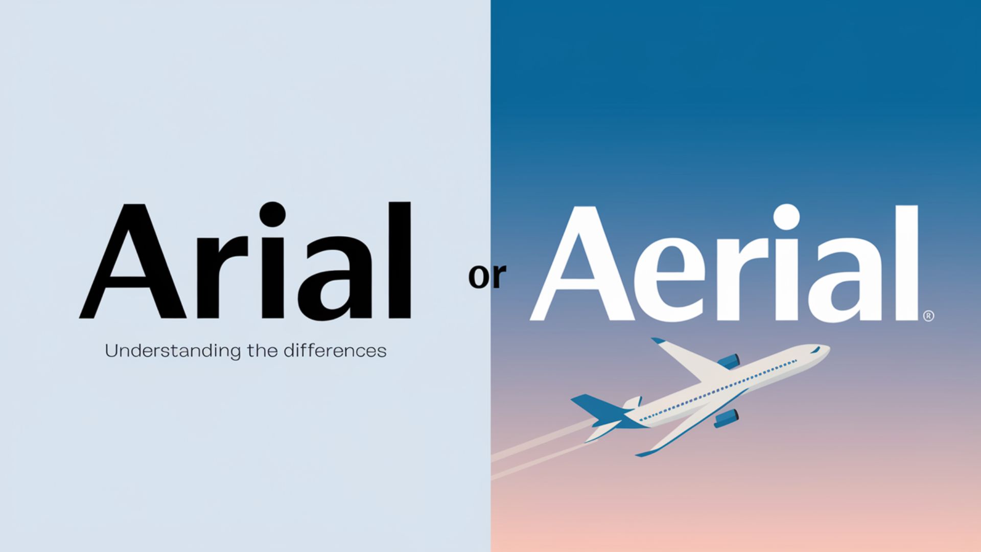 Arial or Aerial