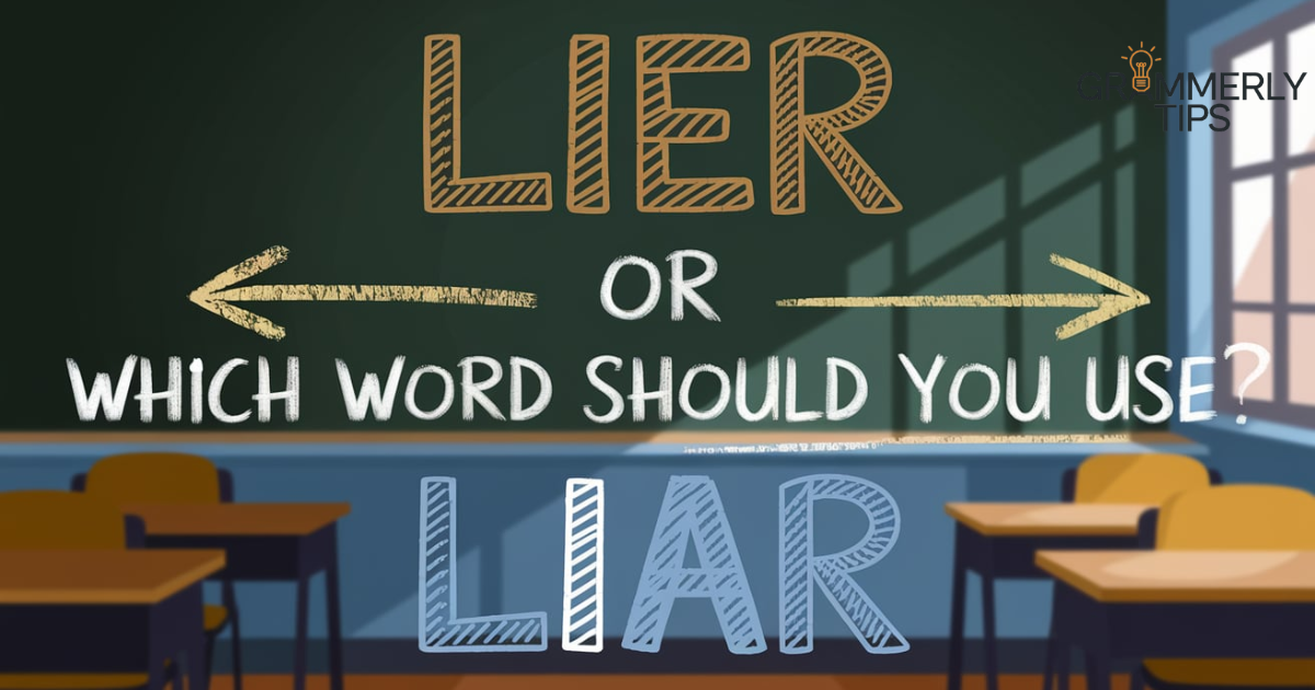 Lier Or Liar