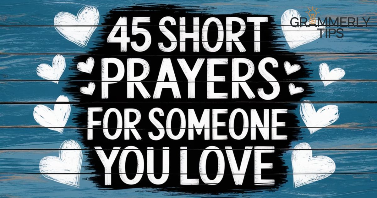 Short Prayers